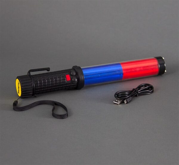 Rechargeable Traffic Baton / Flashlight / Alarm - Image 2