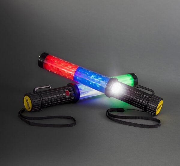 Rechargeable Traffic Baton / Flashlight / Alarm