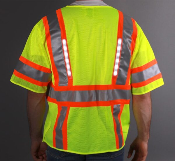 Hi Vis LED Safety Vest – Class 3 - Image 2