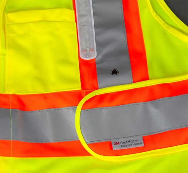 Hi Vis LED Safety Vest – Class 2 – Public Safety - Image 4