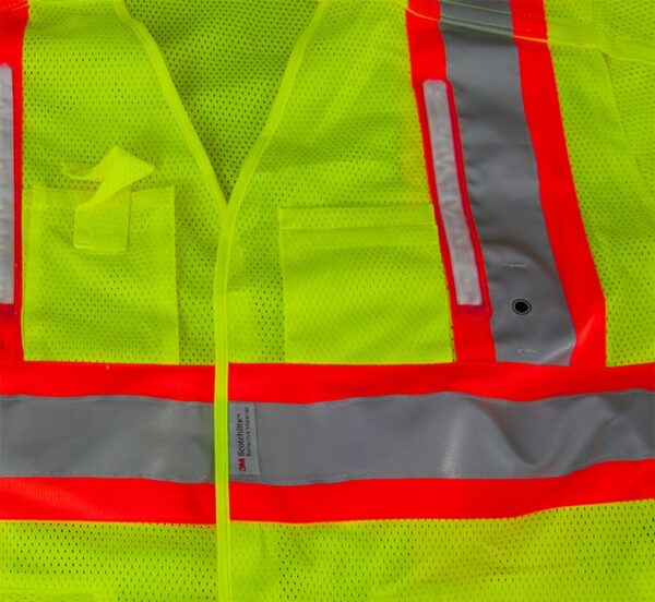 Hi Vis LED Safety Vest – Class 3 - Image 4